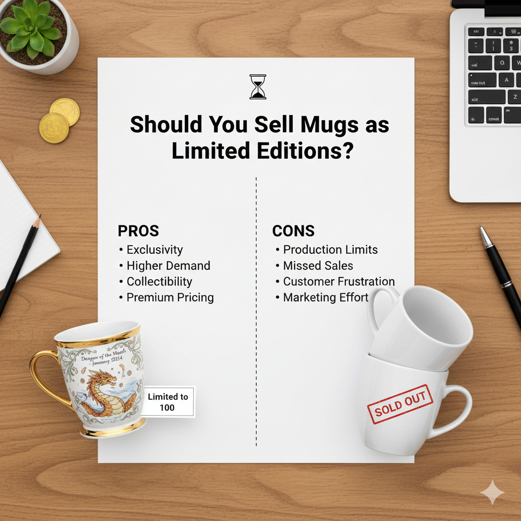 Should You Sell Mugs as Limited Editions?