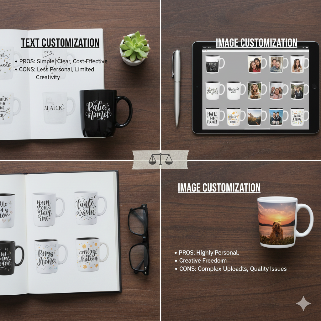 Text Customization vs Image Customization: Pros and Cons