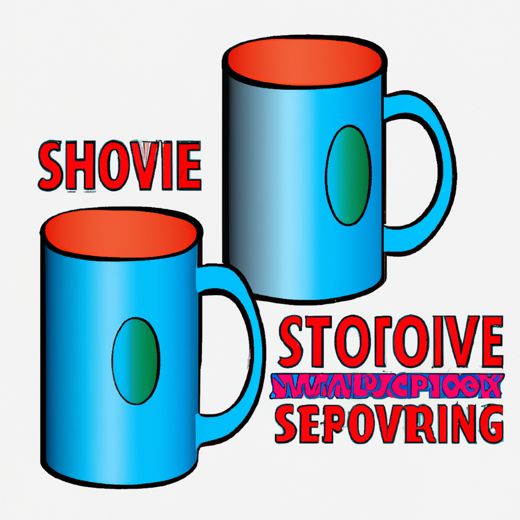 How souvenir shops can significantly improve their sales with selling mugs.